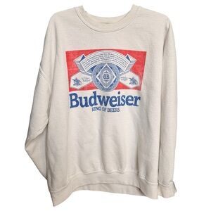 Brew City Budweiser Distressed Sweatshirt